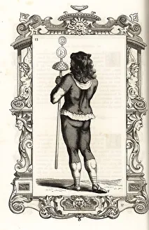 Costume of a Roman standard bearer