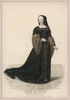 Savoie Prints: Costume / Women 1500