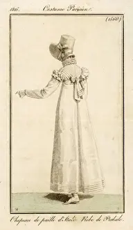 Tucks Prints: Costume - Women 1816