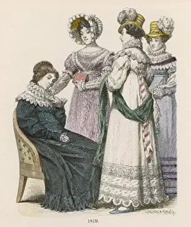 Ruffs Prints: Costume - Women 1819