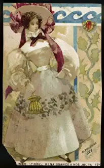 Puffy Prints: Costume / Women / French1829