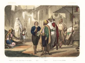 Produce Prints: Costumes of Algeria, 1858