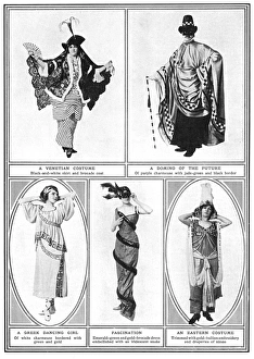 Images Dated 3rd November 2015: Costumes at the Artists Costume Ball