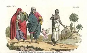 Costumes of the Berbers in the kingdom of Fez, North Africa
