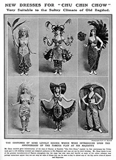 Chow Collection: Costumes in Chu Chin Chow, 1917