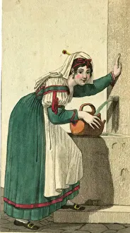 Filling Prints: Costumes of Europe, Lady of Rome