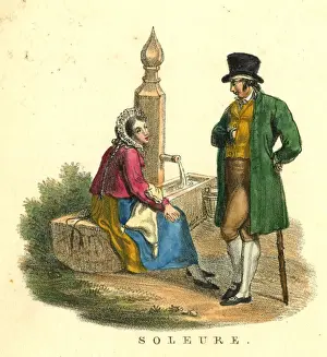Source Prints: Costumes of Europe, Soleure, Switzerland