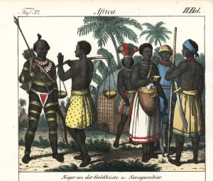 Scimitar Prints: Costumes of the Gold Coast (Ghana), Senegal