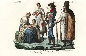 Costumes of the Hungarians, 18th century