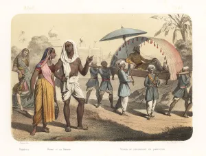 Palanquin Prints: Costumes of India, 1858