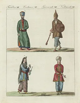 Costumes of Kurds and Persians