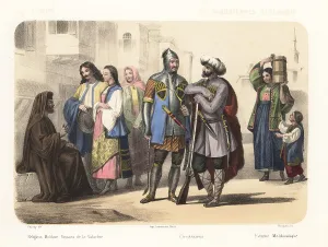 Scimitar Prints: Costumes of Moldavia, Romania and Circassia, 1858