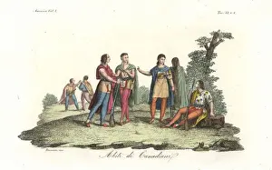 Costumes of Native Americans of Canada, 19th century
