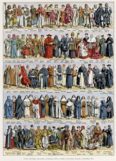 Images Dated 21st November 2016: Costumes Religieux - Religious costumes
