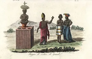 Idol Collection: Costumes of religious elite of Ouidah, Benin