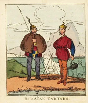 Costumes of Russian Tatars, 19th century