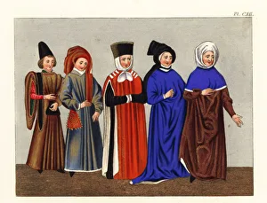 Costumes of state officers of the 15th century