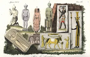Vestments Gallery: Costumes and vestments of the Egyptian priests