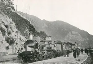 Images Dated 24th October 2019: The Cote D Azur Express at Monte Carlo