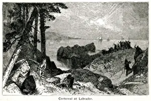 Outcrop Prints: Cote-Reals Arrival at Labrador