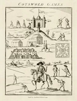 Dover Collection: Cotswold Games 17th C