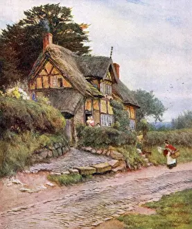 Edge Prints: Cottage at Alderley Edge