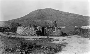 Outer Prints: Cottage at Barra, Outer Hebrides, Scotland