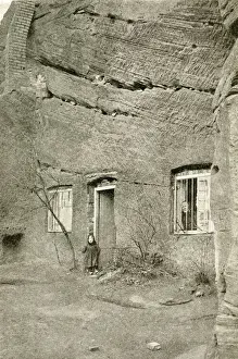 Cottage built out of hard stone, Kinver Edge, West Midlands