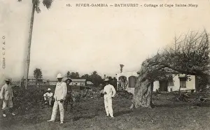Bent Prints: Cottage, Cape Saint Mary, Bathurst, Gambia, West Africa