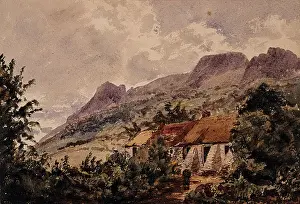 1845 Prints: Cottage, Cavehill