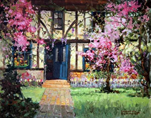 New Images November Prints: A cottage doorway