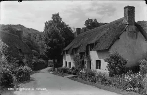 Dunster Prints: A Cottage at Dunster