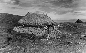 Cottage on Eriskay, Outer Hebrides, Scotland