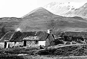 A cottage at Kinlochewe, Victorian period