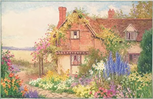 The J Salmon Archive Collection Prints: Cottage at Witley, Surrey