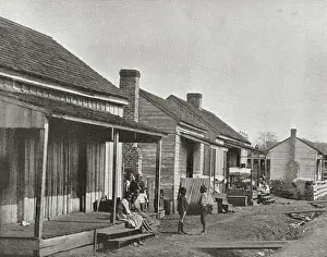 Occupants Prints: Cottages of Poor African Americans, Thomasville, Georgia, US