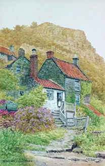 Cottages at Runswick Bay, North Yorkshire