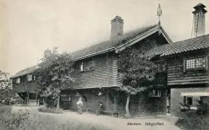 Leaded Prints: Cottages, Skansen open air museum, Sweden