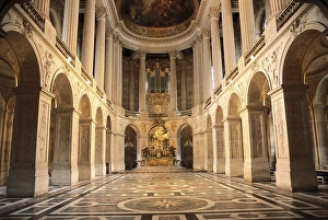 Absolutism Gallery: COTTE, Robert de. Palace of Versailles. Chapel