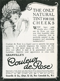 Images Dated 6th January 2017: Couleur de Rose advertisement