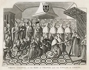 Amiens Prints: Council of Charles VI