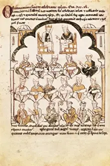 Council of Toledo (6th-7th c. ). Illustration