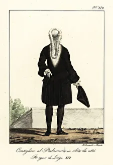 Councillor Prints: Councillor to Parliament in town costume, late 18th century