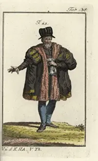 Leipzig Prints: Councilor of Leipzig, 1577