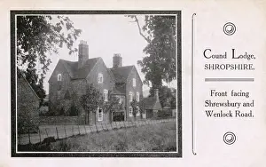Lodge Prints: Cound Lodge, Cound, Shropshire