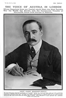 Diplomacy Prints: Count Albert Mensdorff-Pouilly, Austro-Hungarian Ambassador