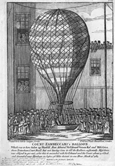 Tottenham Prints: Count Zambeccaris Balloon