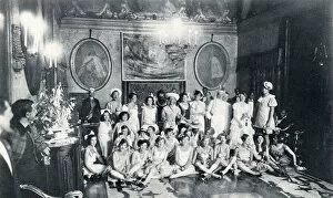 Countess Robilants Baby Party, Venice, 1926