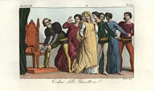 Origin Gallery: The Countess of Salisbury losing her garter