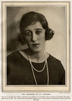 Images Dated 9th January 2012: The Countess of St Germans